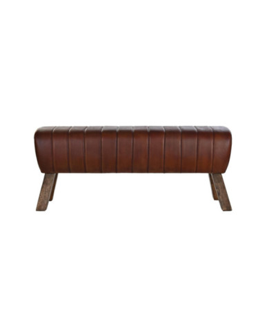 DESCALZADORA PIEL MADERA 126X36X53 MARRON