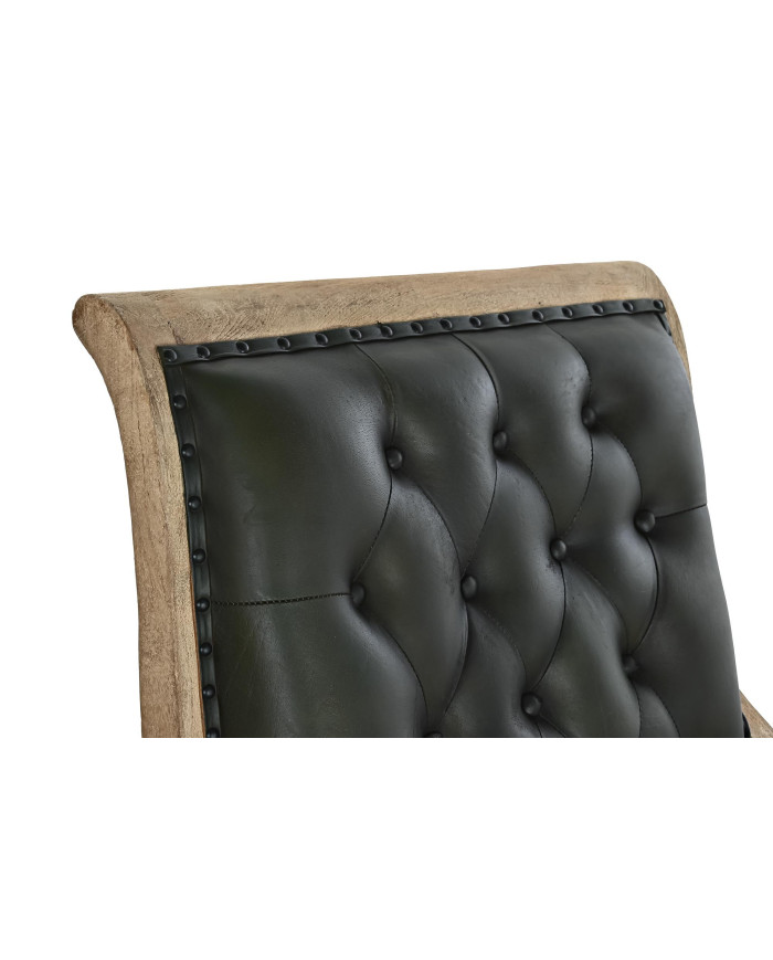 BUTACA MANGO PIEL 65X98X94 VERDE