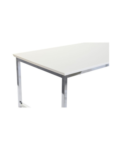 MESA CENTRO SET 2 ACERO MDF 110X48X45 BLANCO