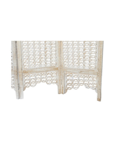 BIOMBO MANGO MDF 150X2X180 DECAPE BLANCO