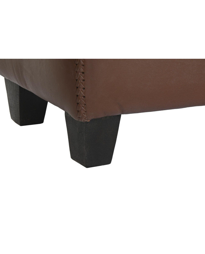DESCALZADORA TECA PIEL 120X41X46 MARRON