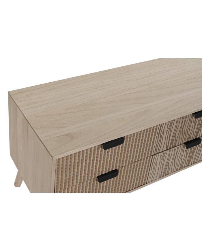 MUEBLE TV ABETO MDF 120X40X47 MARRON