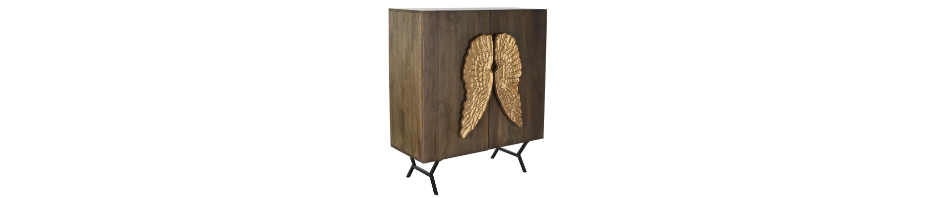 APARADOR MANGO RATAN 80X45X140 NATURAL