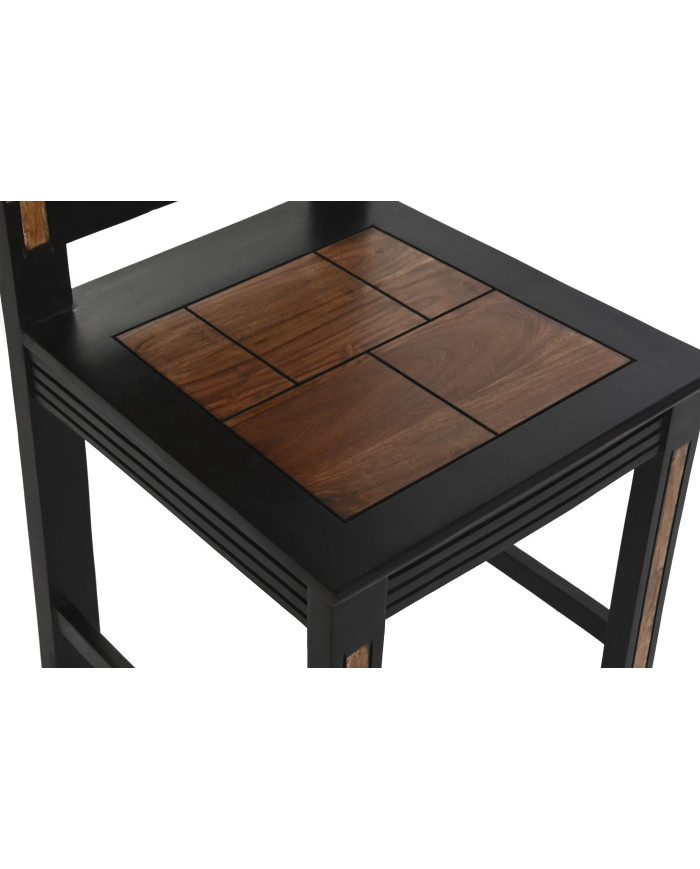 SILLA ACACIA 42X47X102 MARRON OSCURO