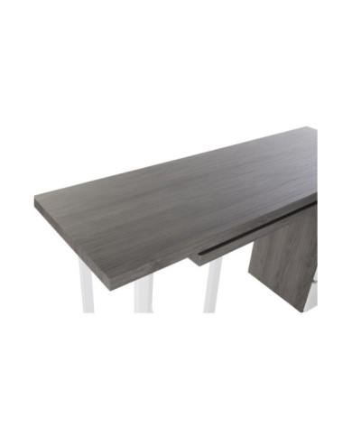 ESCRITORIO MDF METAL 150X120X75 GRIS