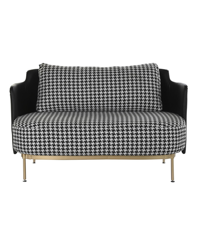 SOFA POLIESTER METAL 130X80X80 PATA DE GALLO