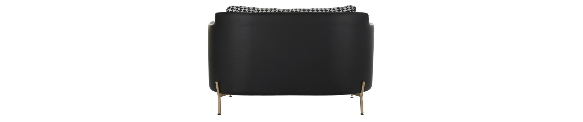 SOFA POLIESTER METAL 130X80X80 PATA DE GALLO
