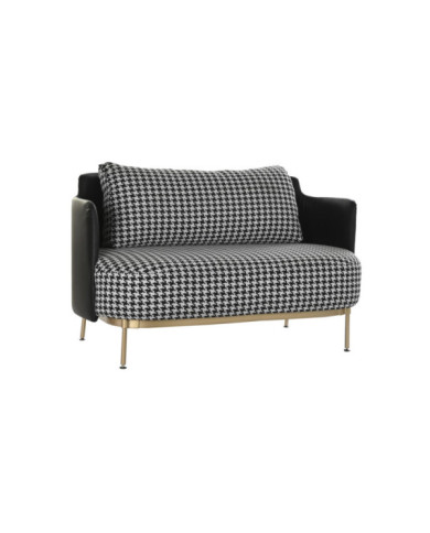 SOFA POLIESTER METAL 130X80X80 PATA DE GALLO