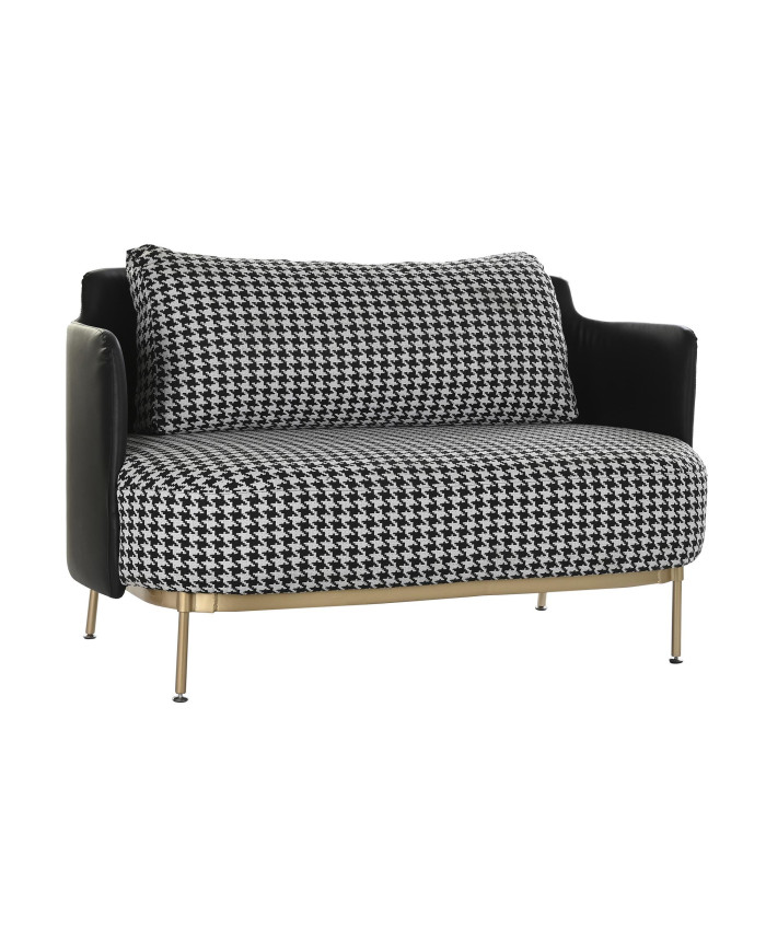 SOFA POLIESTER METAL 130X80X80 PATA DE GALLO