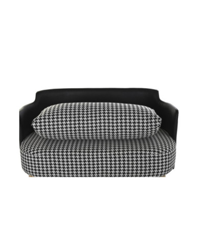 SOFA POLIESTER METAL 130X80X80 PATA DE GALLO