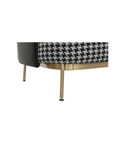 SOFA POLIESTER METAL 130X80X80 PATA DE GALLO