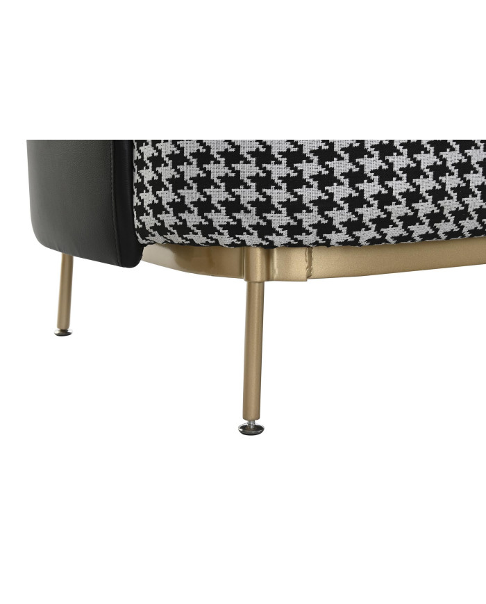 SOFA POLIESTER METAL 130X80X80 PATA DE GALLO