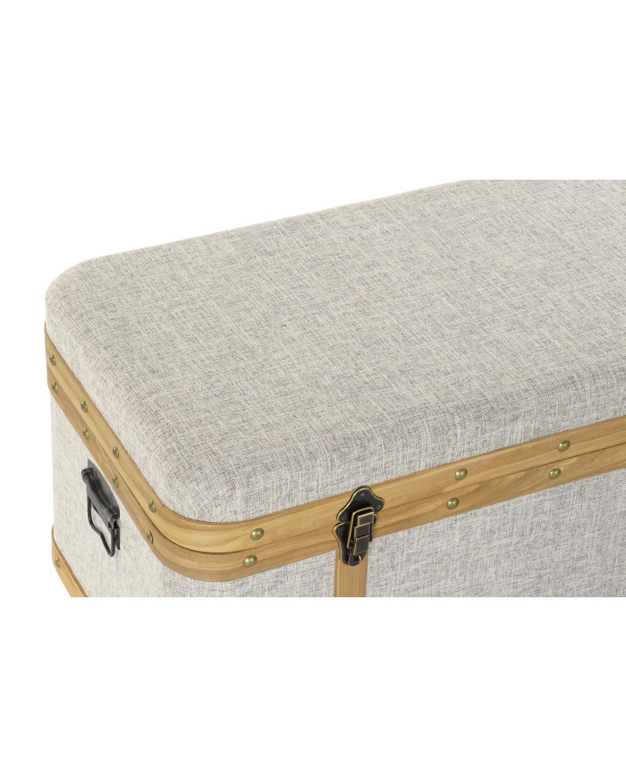 BAUL SET 3 POLIESTER MADERA 80X42X42