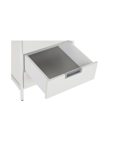CAJONERA METAL MDF 40X40X50 BLANCO