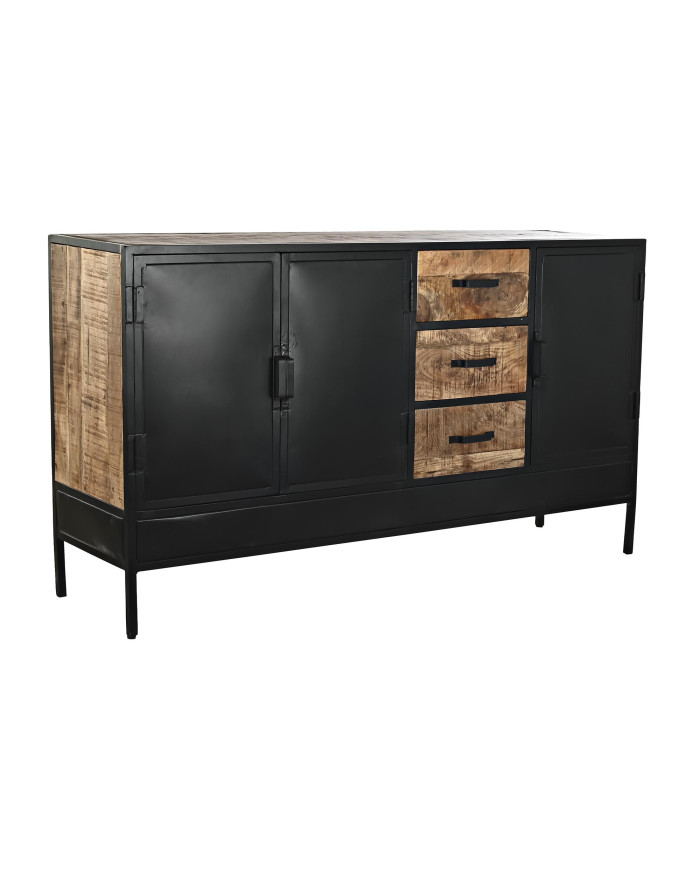 BUFFET MANGO METAL 160X40X90 MARRON