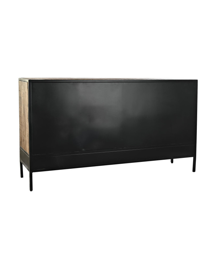 BUFFET MANGO METAL 160X40X90 MARRON