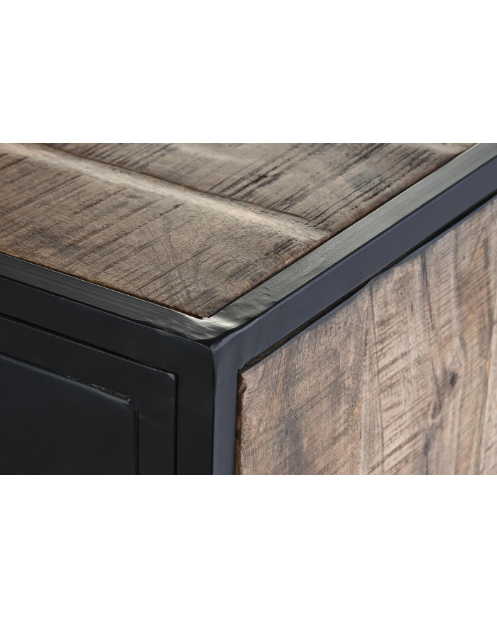 BUFFET MANGO METAL 160X40X90 MARRON