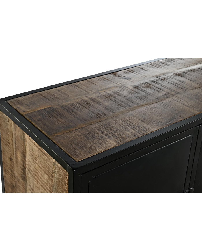 BUFFET MANGO METAL 160X40X90 MARRON