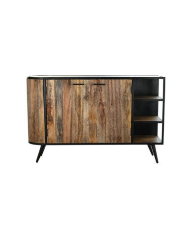 BUFFET MANGO METAL 145X40X90 NATURAL MARRON