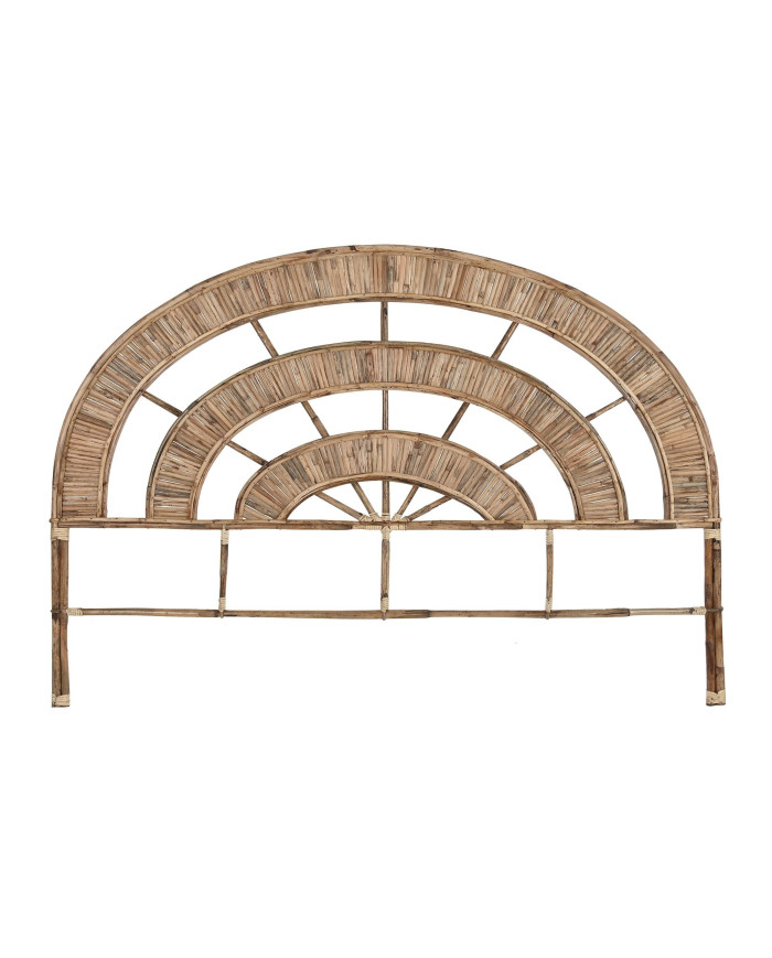 CABECERO CAMA RATAN 179X4X129 NATURAL