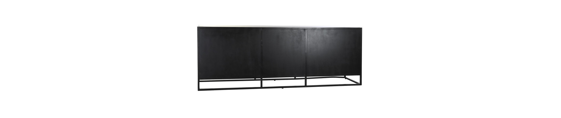 BUFFET MANGO METAL 210X45X75 NEGRO