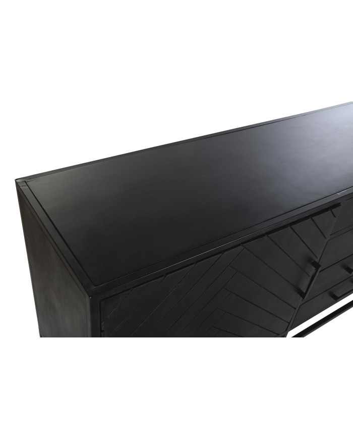 BUFFET MANGO METAL 210X45X75 NEGRO