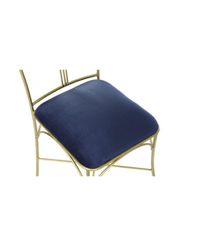 SILLA LATON POLIESTER 45X42X88,5 DORADO
