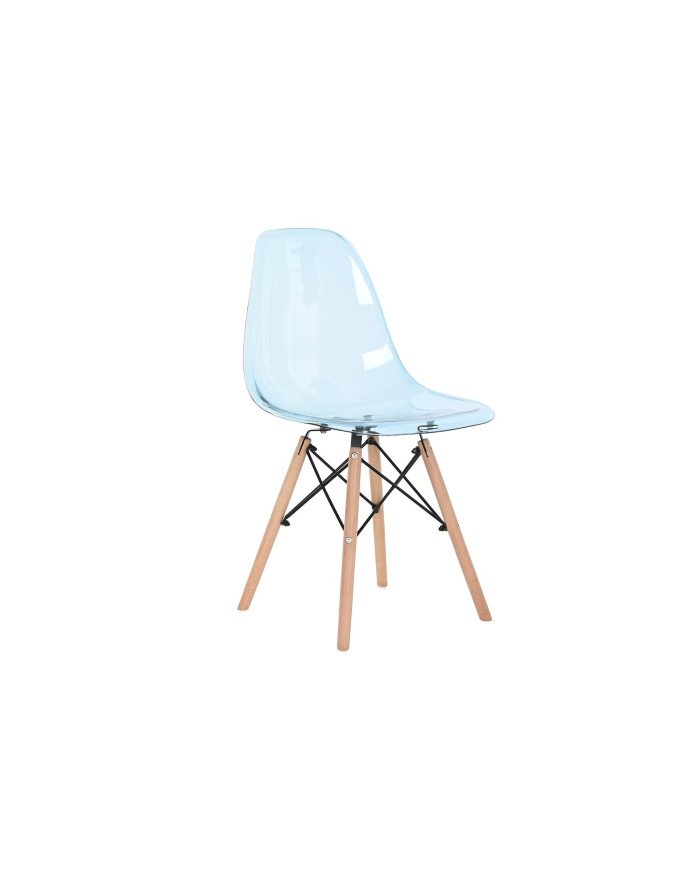 SILLA PVC ABEDUL 45X42X81,5 AZUL