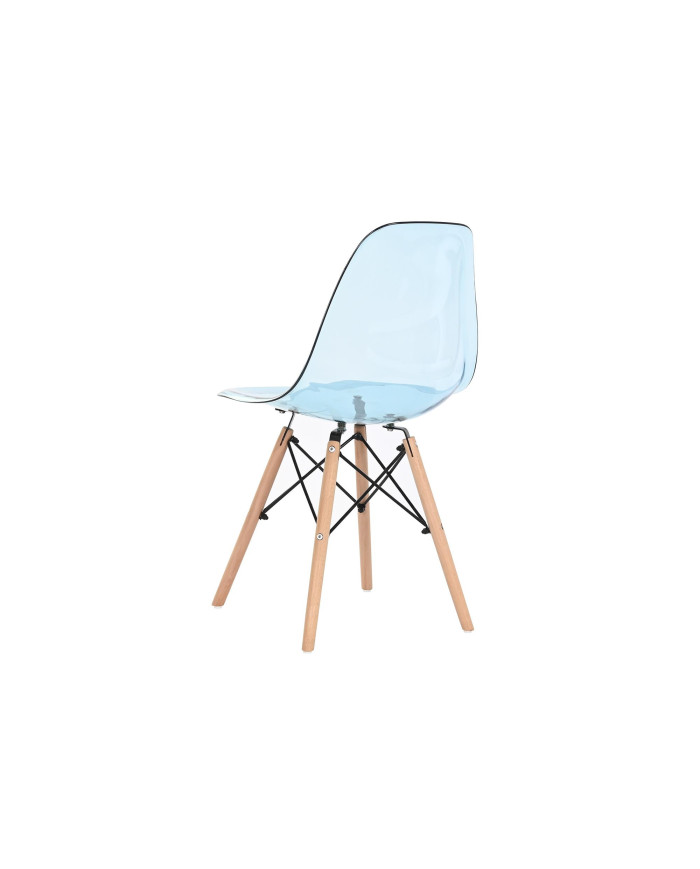 SILLA PVC ABEDUL 45X42X81,5 AZUL