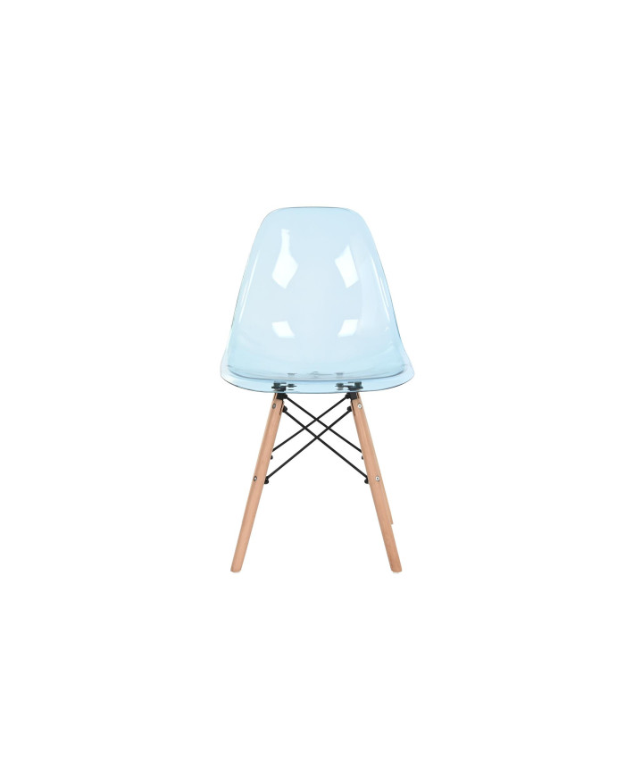SILLA PVC ABEDUL 45X42X81,5 AZUL
