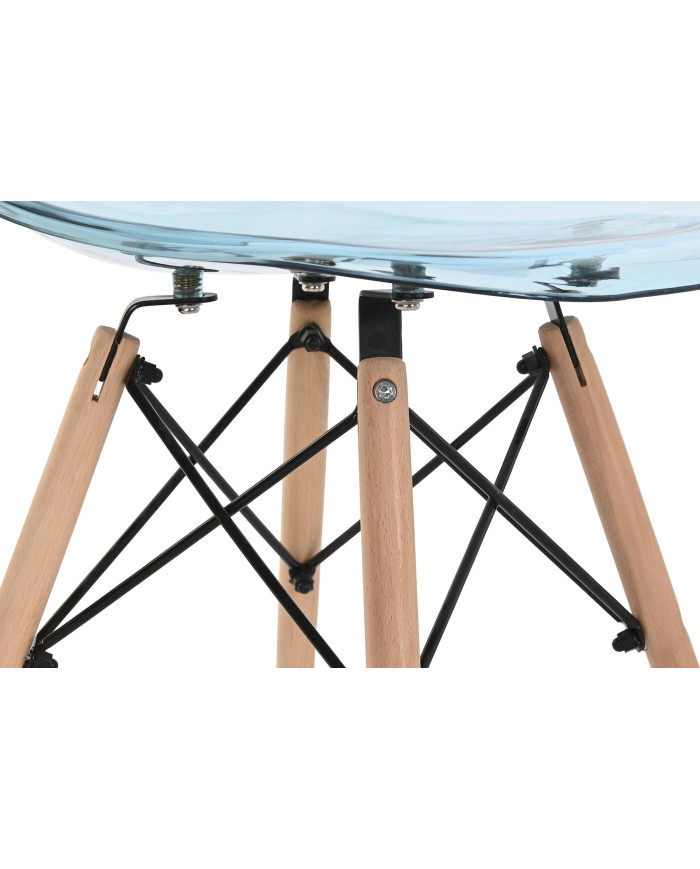 SILLA PVC ABEDUL 45X42X81,5 AZUL