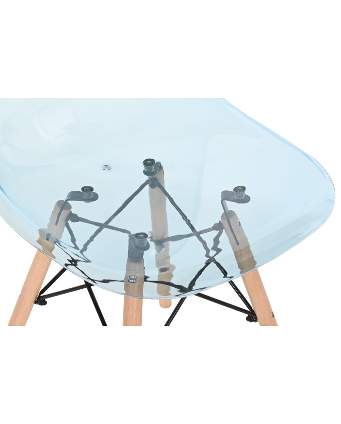 SILLA PVC ABEDUL 45X42X81,5 AZUL