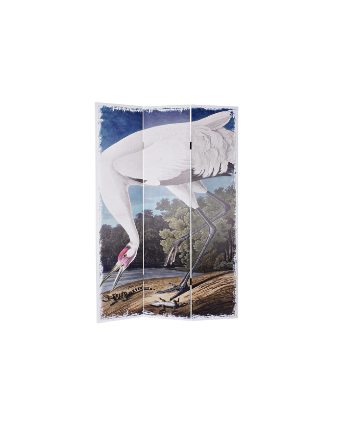 BIOMBO LIENZO PINO 120X2,5X180 GARZA REVERSIBLE
