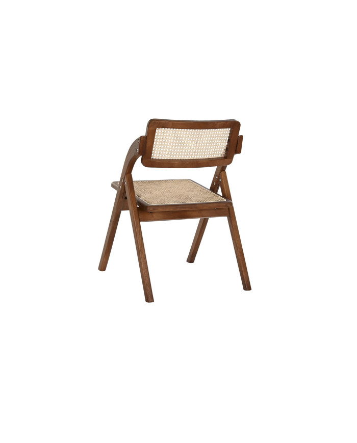 SILLA OLMO RATAN 53X60X79 REJILLA MARRON OSCURO