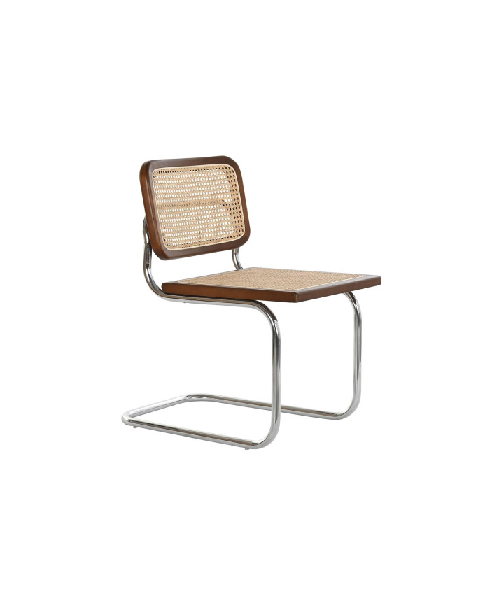 SILLA OLMO RATAN 46X46X77 REJILLA MARRON OSCURO