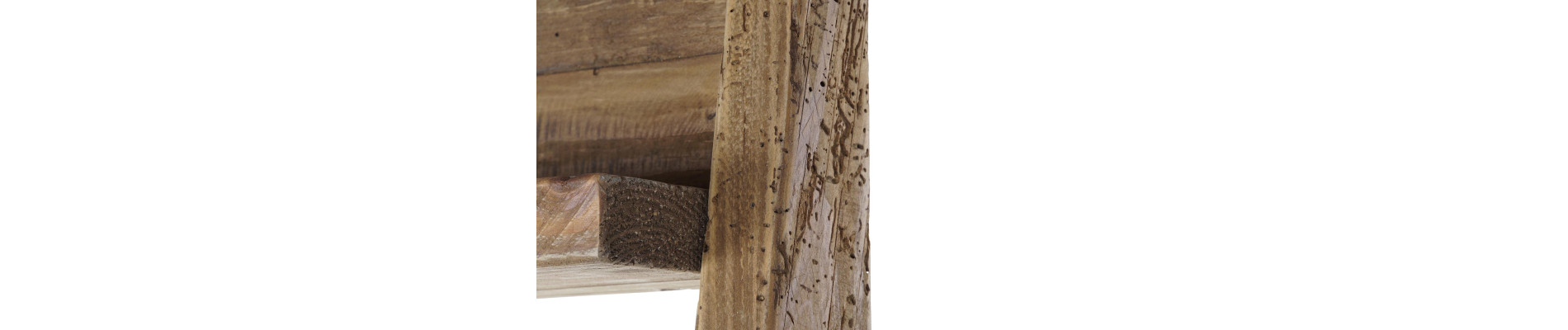 ESTANTERIA MADERA RECICLADA 80X50X200 NATURAL