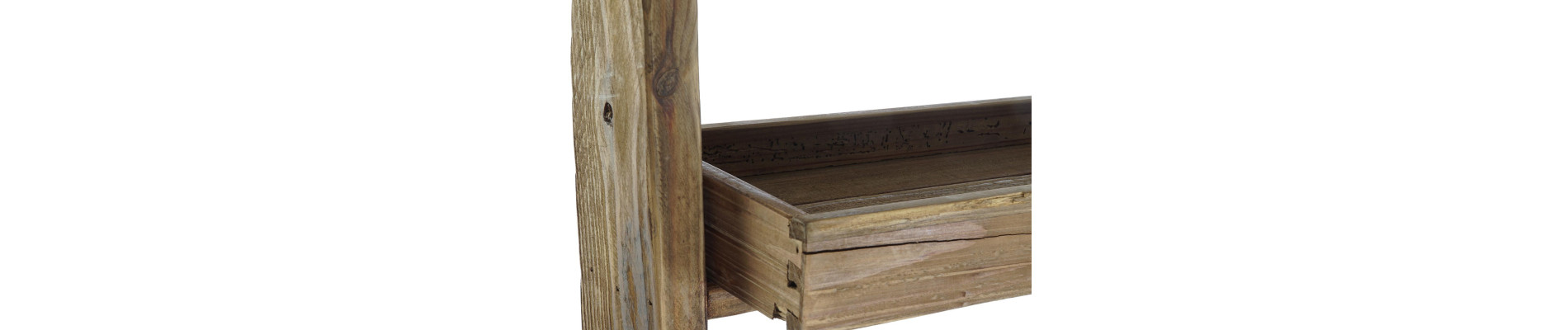 ESTANTERIA MADERA RECICLADA 80X50X200 NATURAL