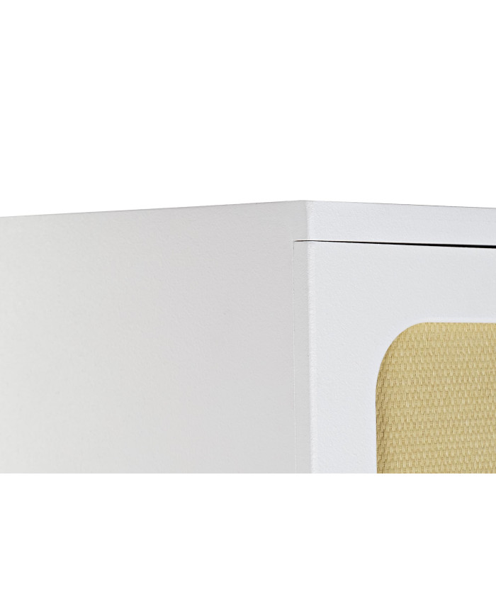 ARMARIO ABETO RATAN 80X40X160 BLANCO