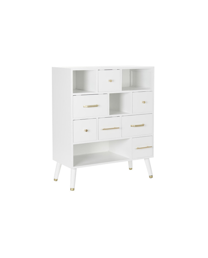 CAJONERA MDF METAL 76X34X94 BLANCO