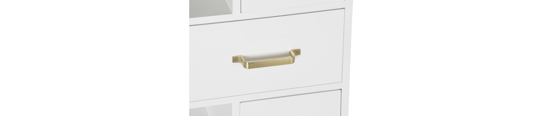 CAJONERA MDF METAL 76X34X94 BLANCO