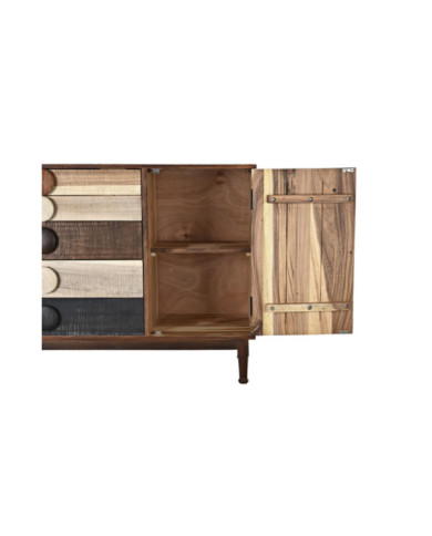 BUFFET SHEESHAM 120X45X85 MARRON OSCURO