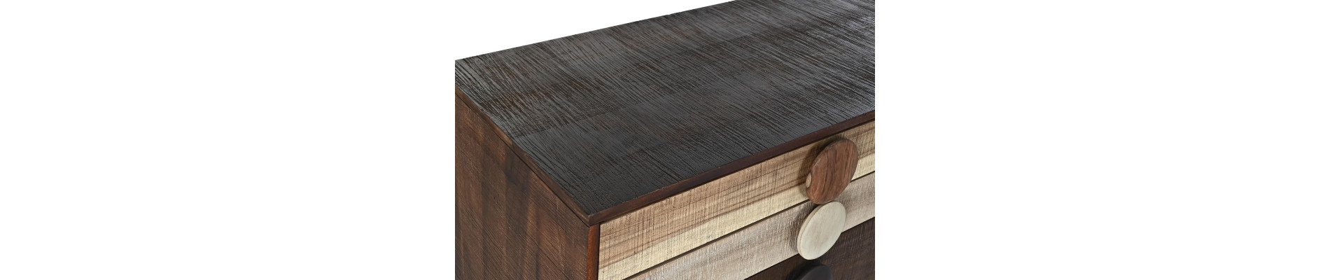 BUFFET SHEESHAM 120X45X85 MARRON OSCURO