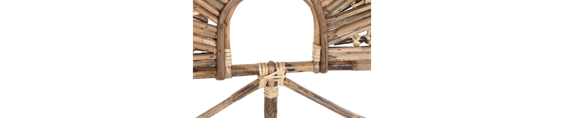 CABECERO CAMA RATAN 176X3X127 7,00 NATURAL NATURAL
