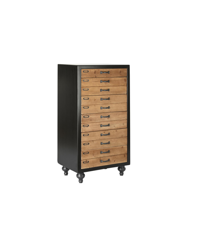 CAJONERA ABETO 57X40X111 NEGRO