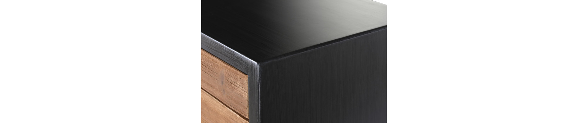 CAJONERA ABETO 57X40X111 NEGRO