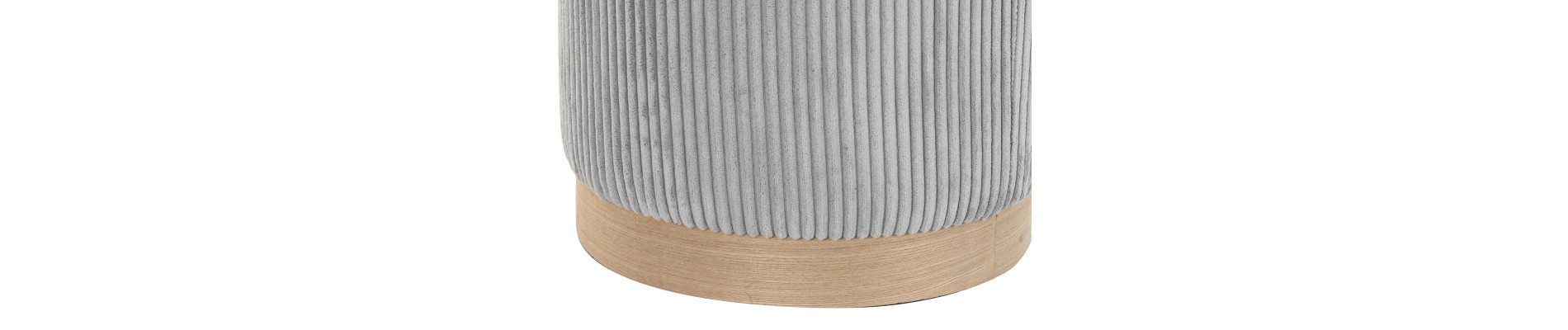 REPOSAPIES POLIESTER PINO 40X40X40 PANA GRIS