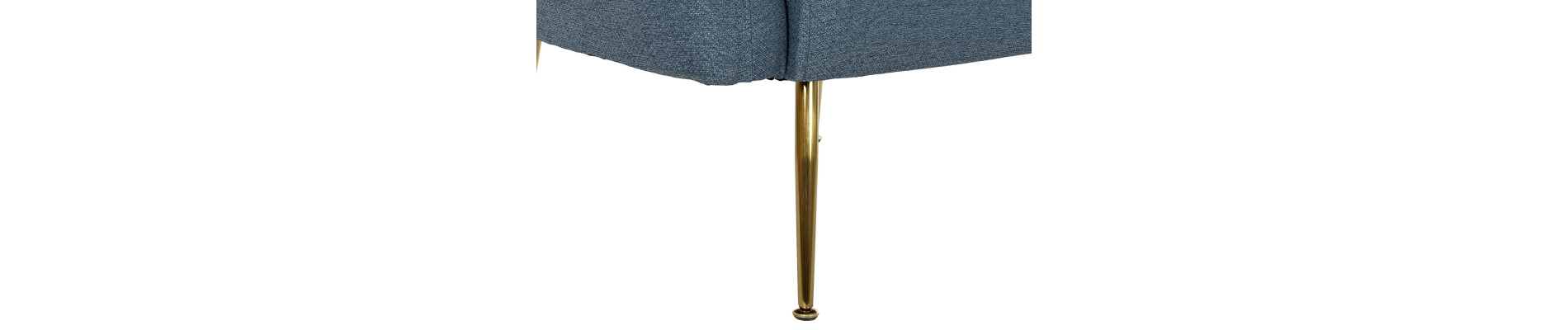 SILLON POLIESTER METAL 81X75X73 AZUL