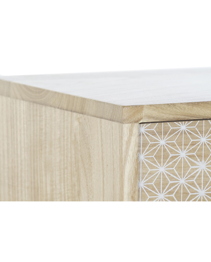 BUFFET PAULOWNIA 120X25X110 12 CAJONES NATURAL