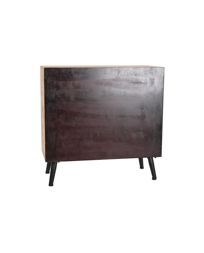 BUFFET MADERA 80X38X74 2 PUERTAS NATURAL MARRON