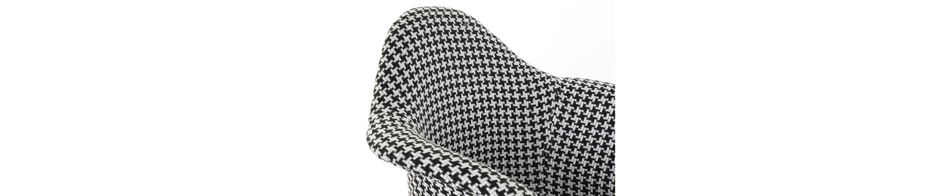 SILLA POLIESTER METAL 63X61X83 46CM PATA DE GALLO
